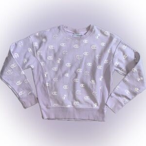 Light purple champion crewneck